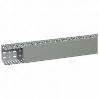 Кабель-канал (крышка + основание) Transcab - 80x60 мм - серый RAL 7030 |  код. 636116 |  Legrand